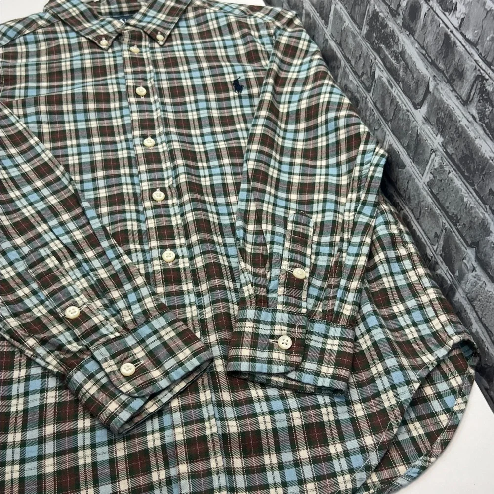 Boy's Ralph Lauren Multicolor‎ Plaid Shirt